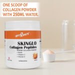 Marine Collagen Powder with Biotin, Vtimain C & E for Glowing Skin, Strong Hair & Nails | Hydrolyzed Collagen Peptides | Anti-Ageing Supplement for Women & Men | 200g - Image 3